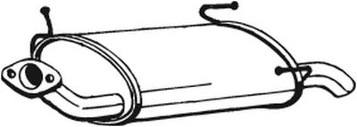 Глушитель выхлопных газов конечный BOSAL 145-131