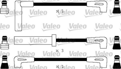 Augstsprieguma vadu komplekts VALEO 346151