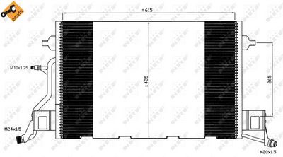 Конденсатор, кондиционер NRF 35564