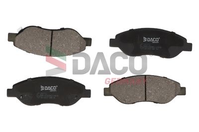Bremžu uzliku kompl., Disku bremzes DACO 322711