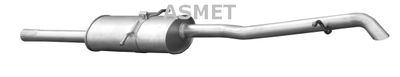 Глушитель выхлопных газов конечный ASMET 01.051