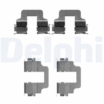 Piederumu komplekts, Disku bremžu uzlikas DELPHI LX0473