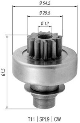 Zobrats, Starteris MAGNETI MARELLI 940113020322