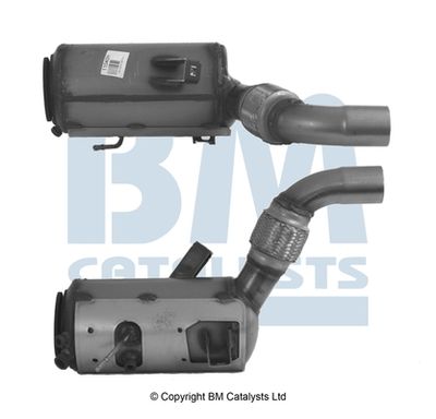 Nosēdumu-/Daļiņu filtrs, Izplūdes gāzu sistēma BM CATALYSTS BM11040H