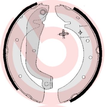 Комплект тормозных колодок BREMBO S 61 514