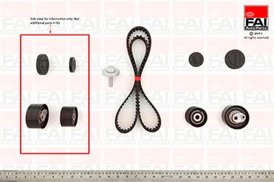 Комплект ремня ГРМ FAI AutoParts TBK460