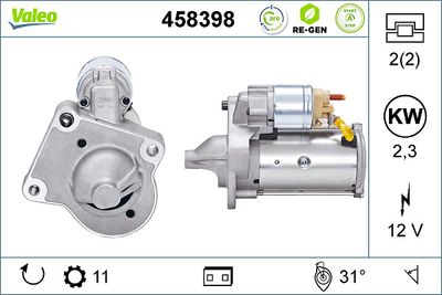 Стартер VALEO 458398
