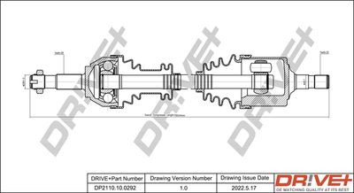 Приводной вал Dr!ve+ DP2110.10.0292