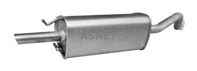 Глушитель выхлопных газов конечный ASMET 24.023
