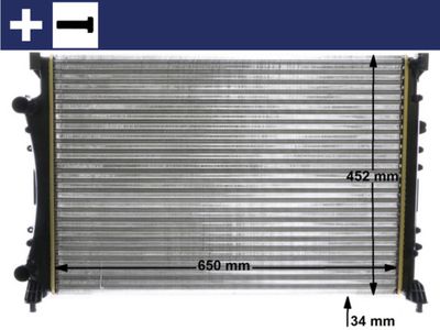 Radiators, Motora dzesēšanas sistēma MAHLE CR 1110 000S