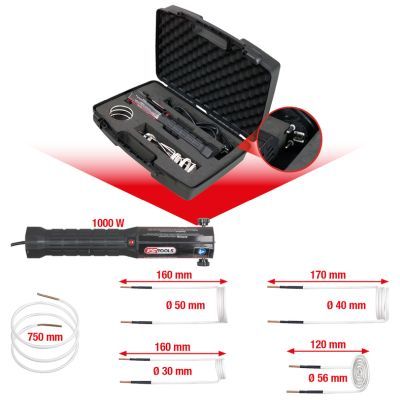 Indukcijas pistoles komplekts KS TOOLS 500.8480