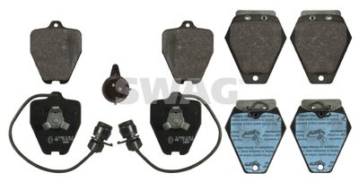 Комплект тормозных колодок, дисковый тормоз SWAG 32 91 6762