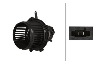 Вентилятор салона HELLA 8EW 366 400-951