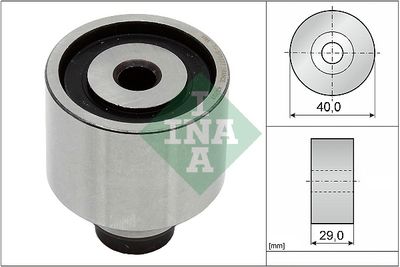 Паразитный / Ведущий ролик, зубчатый ремень Schaeffler INA 532 0623 10