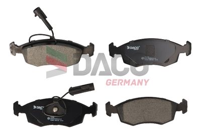 Комплект тормозных колодок, дисковый тормоз DACO 322359