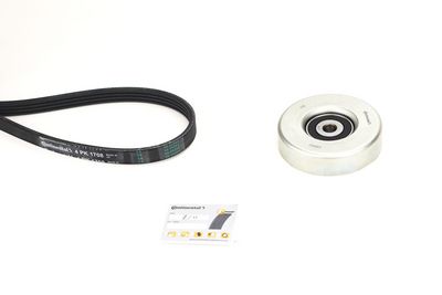 Ķīļrievu siksnu komplekts CONTINENTAL CTAM 4PK1708K1