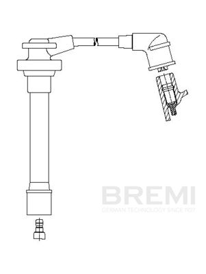 Augstsprieguma vads BREMI 718/65