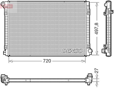 Radiators, Motora dzesēšanas sistēma DENSO DRM32063
