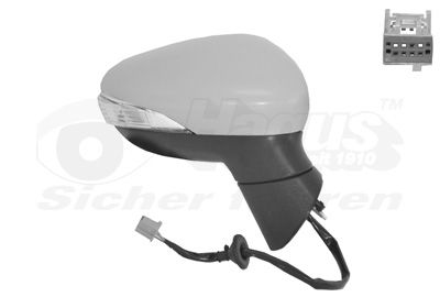 Ārējais atpakaļskata spogulis VAN WEZEL 1807806