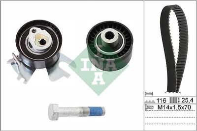Комплект ремня ГРМ Schaeffler INA 530 0449 10