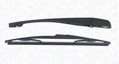 Stikla tīrītāju sviru kompl., Stiklu tīrīšanas sistēma MAGNETI MARELLI 000723180131
