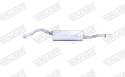 Izplūdes gāzu trokšņa slāpētājs (pēdējais) WALKER 21191