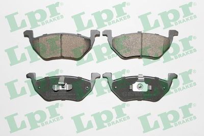 Комплект тормозных колодок, дисковый тормоз LPR 05P1620