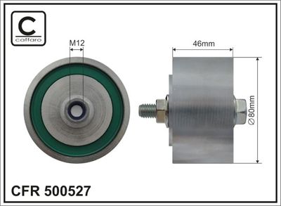 Parazīt-/Vadrullītis, Ķīļrievu siksna CAFFARO 500527