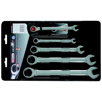 Uzgriežņu atslēgu komplekts ar sprūdmehānismu KS TOOLS 503.4202