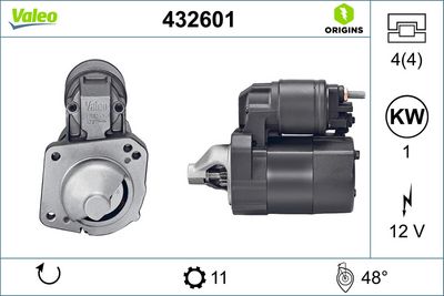 Стартер VALEO 432601