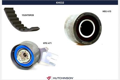 Zobsiksnas komplekts HUTCHINSON KH 532