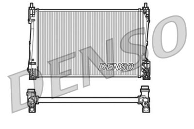 Radiators, Motora dzesēšanas sistēma DENSO DRM20090