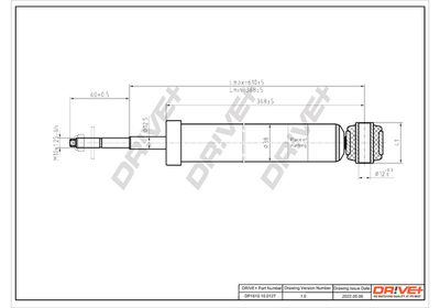 Амортизатор Dr!ve+ DP1610.10.0127