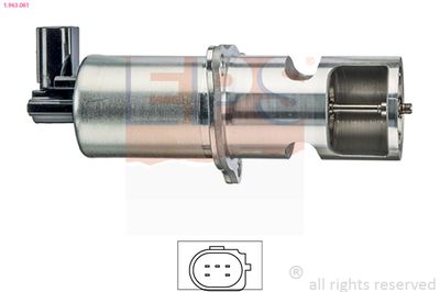 Izpl. gāzu recirkulācijas vārsts EPS 1.963.061