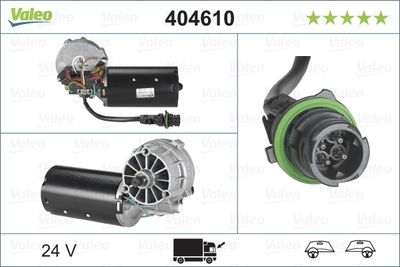 Stikla tīrītāju motors VALEO 404610