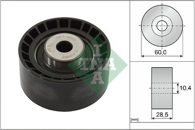 Spriegotājrullītis, Ķīļrievu siksna Schaeffler INA 532 0016 10