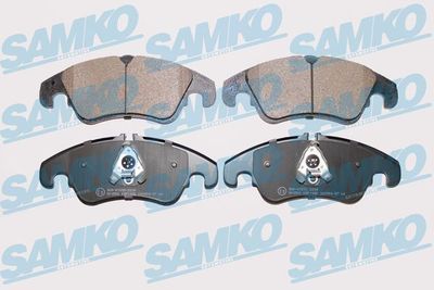 Комплект тормозных колодок, дисковый тормоз SAMKO 5SP1420