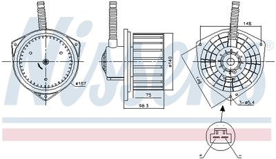 Salona ventilators NISSENS 87756