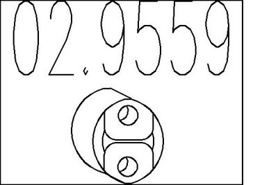 Буфер, глушитель MTS 02.9559