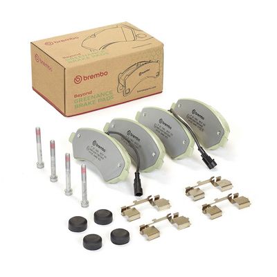 Bremžu uzliku kompl., Disku bremzes BREMBO P 23 136G