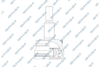 Шарнирный комплект, приводной вал GSP 802398