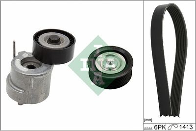 Поликлиновой ременный комплект Schaeffler INA 529 0305 10