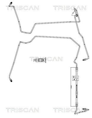 Гидравлический шланг, рулевое управление TRISCAN 8516 27005