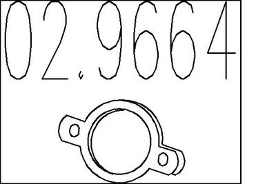 Blīve, Izplūdes caurule MTS 02.9664