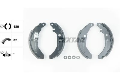 Комплект тормозных колодок TEXTAR 91041900
