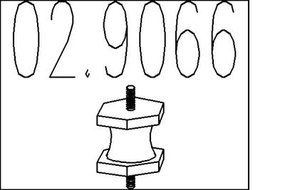 Буфер, глушитель MTS 02.9066