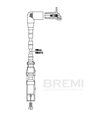 Провод зажигания BREMI 1A32H42
