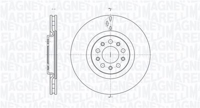 Тормозной диск MAGNETI MARELLI 361302040142