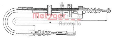 Trose, Stāvbremžu sistēma METZGER 10.4091