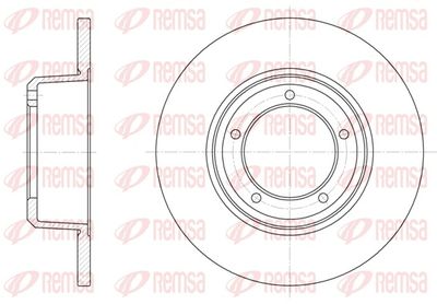 Bremžu diski REMSA 6341.00